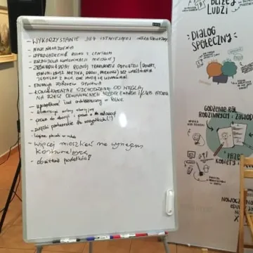 Burza mózgów z Robertem Biedroniem w Radomsku