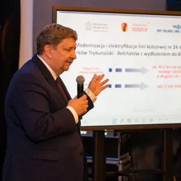 Będzie odbudowa linii kolejowej Piotrków Tryb. - Bełchatów