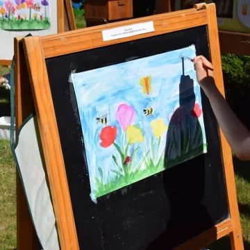 Wiosenne malowanie w PP 9 w Radomsku