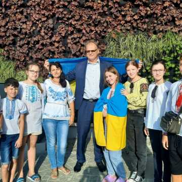 Młodzież z Wozniesieńska z wizytą w Radomsku