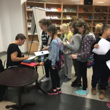 Spotkanie z pisarką Zofią Stanecką