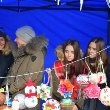 Miejska wigilia na placu 3 Maja