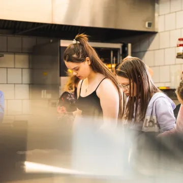 Kolejne warsztaty fundacji foto Pozytyw. Tym razem w kuchni...