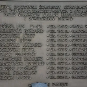 Uroczystości w Bąkowej Górze - oddano hołd Żołnierzom Wyklętym