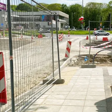 Zobacz, jak postępują prace przy przebudowie ul. Żeromskiego w Radomsku