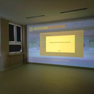 W ZSP w Kamieńsku oddano do użytku wirtualną strzelnicę