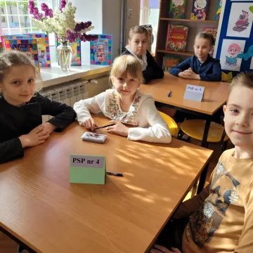 Czytelniczy konkurs w PSP 4 w Radomsku