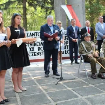 Upamiętnili partyzantów spod Ewiny