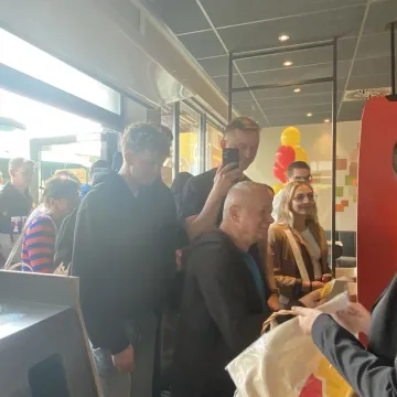 Tłumy na otwarciu McDonald’s w Radomsku