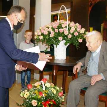 Radomszczanin Wacław Cieślak świętuje 100 urodziny