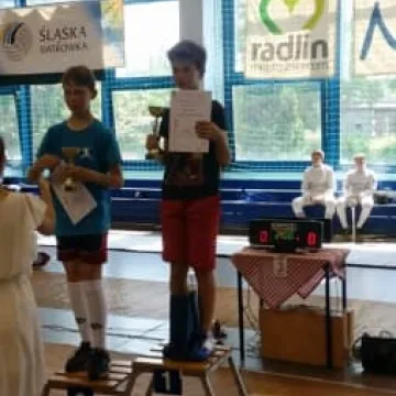 Szermierze na podium 