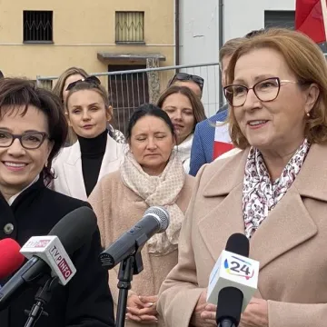 Marszałek Sejmu - Elżbieta Witek z wizytą w Strzałkowie