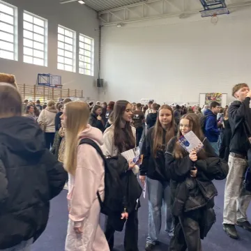 Tłumy na targach edukacyjnych w Radomsku