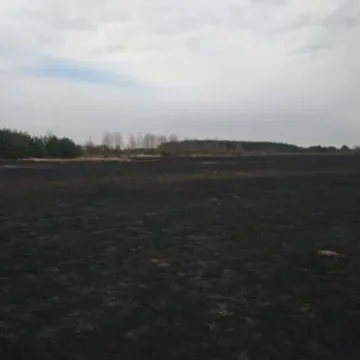 A łąki nadal płoną