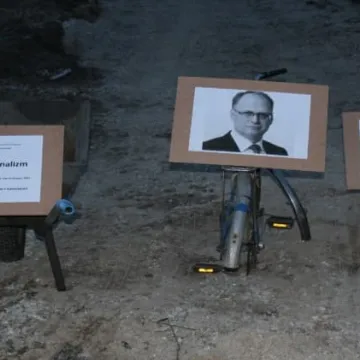 Symboliczne otwarcie ścieżki rowerowej