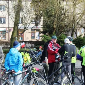 Powitali wiosnę na rowerach 