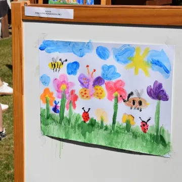 Wiosenne malowanie w PP 9 w Radomsku