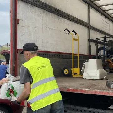 W Radomsku trwa finał mobilnej zbiórki elektroodpadów