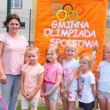 Przedszkolaki z Gminy Radomsko miały swoją sportową olimpiadę