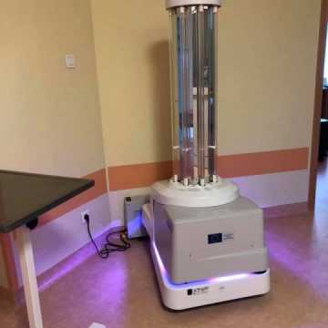 Robot dba o czystość w Szpitalu Powiatowym w Radomsku