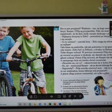 Nowe monitory interaktywne w szkołach w gminie Kamieńsk