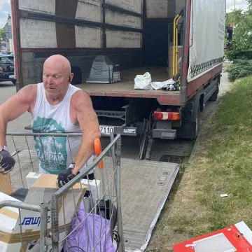 W Radomsku trwa finał mobilnej zbiórki elektroodpadów