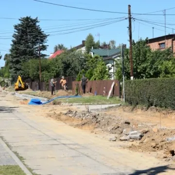 Ulica Dobra w przebudowie