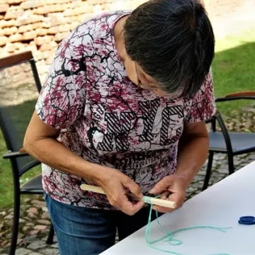 „Robótkowo” na dziedzińcu muzeum w Radomsku