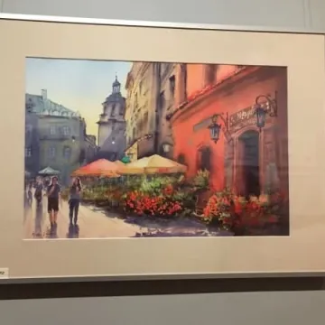 Wernisaż wystawy malarstwa „Akwarela Water Colour” w Muzeum