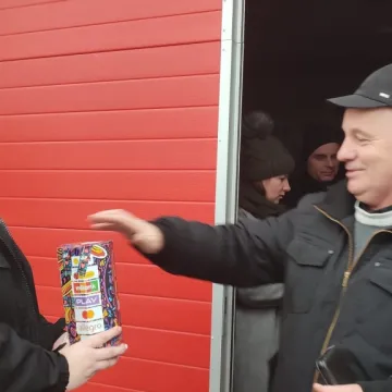 Druhowie z Kietlina kwestują na rzecz radomszczańskiego sztabu WOŚP