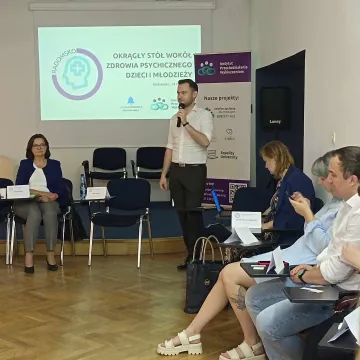 Okrągły Stół wokół Zdrowia Psychicznego Dzieci i Młodzieży w Radomsku
