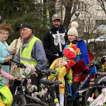 Rowerzyści z Radomska pożegnali zimę