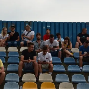 Kibice na meczu RKS Radomsko – Warta Sieradz