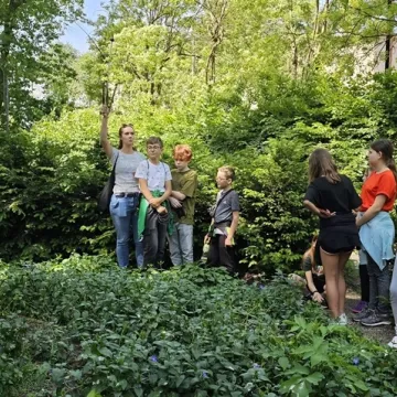 Zajęcia z dendrologii w radomszczańskim parku