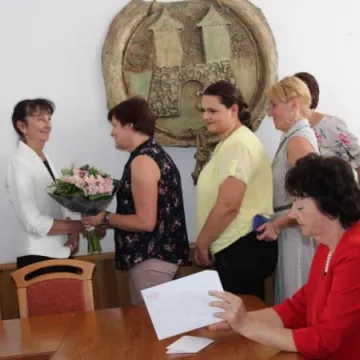 Zaprzysiężenie i ślubowanie nowej burmistrz Przedborza – Wiesławy Janosik