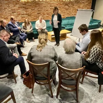 Łukasz Więcek zaprosił mieszkańców i ekspertów. Rozmawiali o programie dla miasta