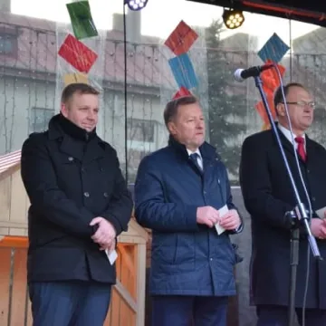 Miejska wigilia na placu 3 Maja