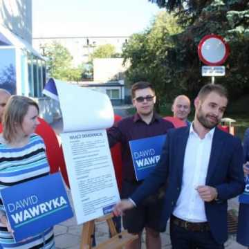 Dawid Wawryka przedstawia program wyborczy