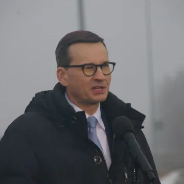 Premier Mateusz Morawiecki na otwarciu kolejnych odcinków A1
