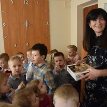 Przedszkolaki z wizytą w urzędzie miasta