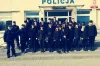 Uczniowie klasy mundurowej odwiedzają policjantów