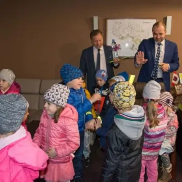 Zachęcali do picia wody 