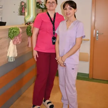 Pierwsze urodziny oddziału pediatrycznego. Oddział przyjął 800 pacjentów