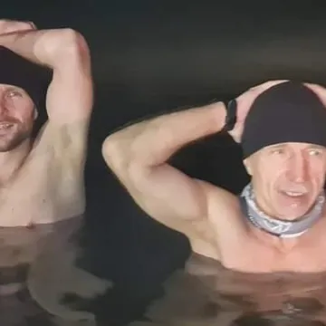 Sylwestrowo-noworoczne morsowanie