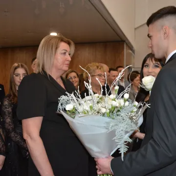 Studniówka maturzystów II LO w Radomsku