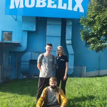 Zakończenie praktyk zagranicznych uczniów z Drzewniaka