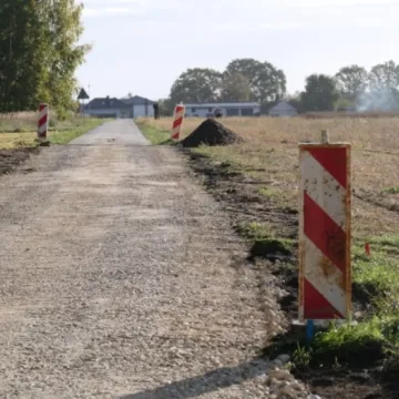 Trwa przebudowa ulicy Leśnej w Płoszowie