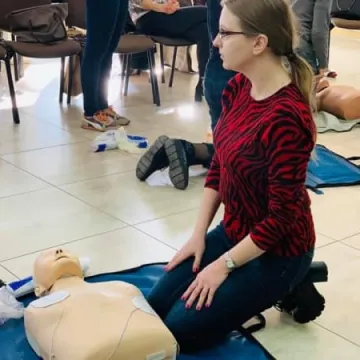 Pracownicy „Mechanika” uczyli się pierwszej pomocy