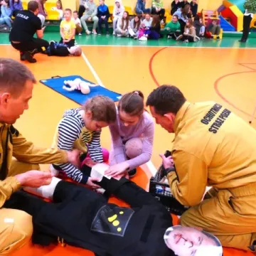 PSP Strzałków: Dzień wiosny z udziałem strażaków