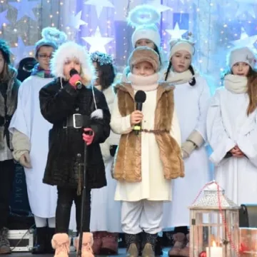 Miejska Wigilia na placu 3 Maja w Radomsku